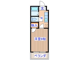 エクセランス・ド・花京院の物件間取画像